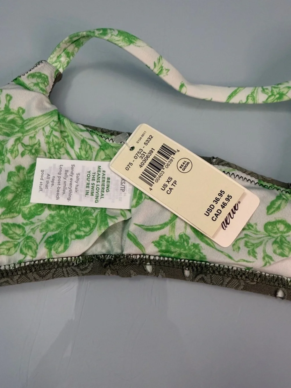 NWT Aerie Bikini Top